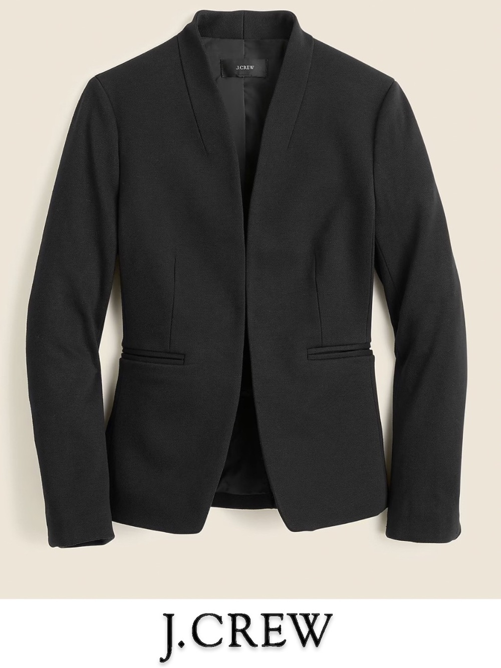 Women’s J.Crew Gray 365 Going-Out Blazer Size 8P